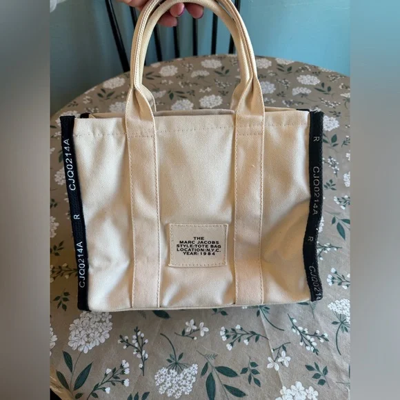 The Tote Bag Canvas Crossbody Tote - Picture 2 of 8